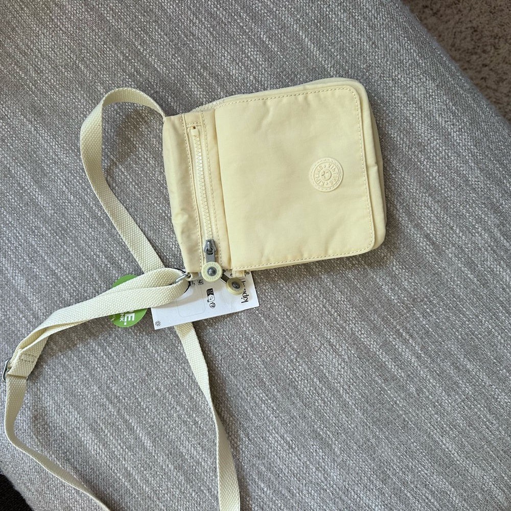Kipling Light Yellow Crossbody Bag